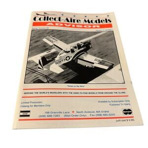 Collect Aire Models Advisor Catalog Vol 17 #1 Spring/Summer 1996